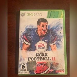 NCAA Football 11 and 13 xbox 360 game